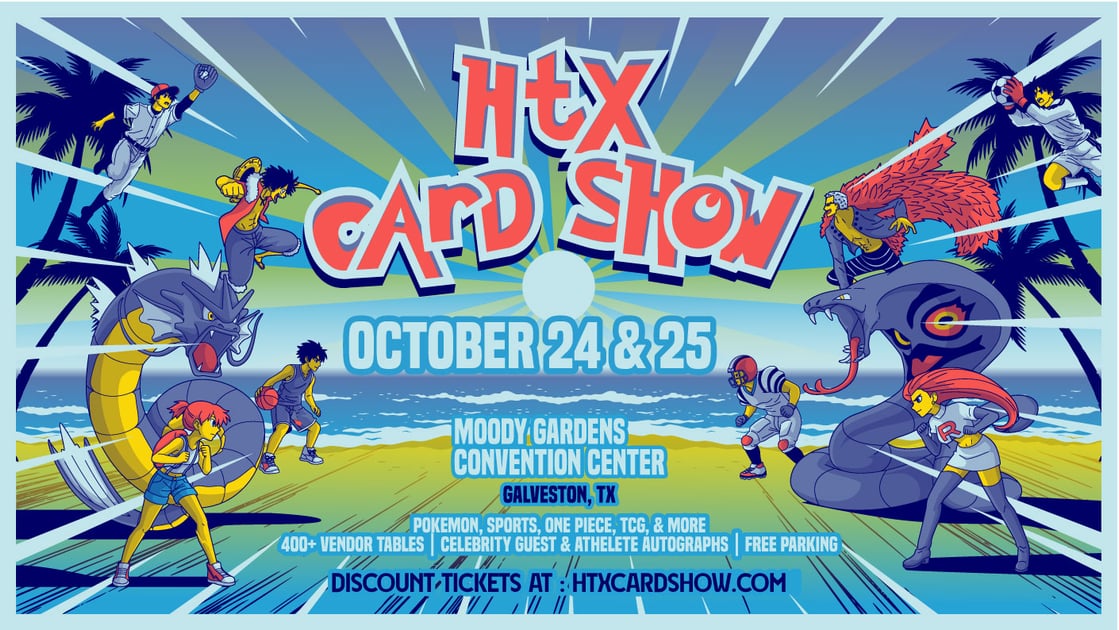 HTX Card Show - Pokemon, TCG & Sports Cards in Galveston (Houston Area) - October 2026