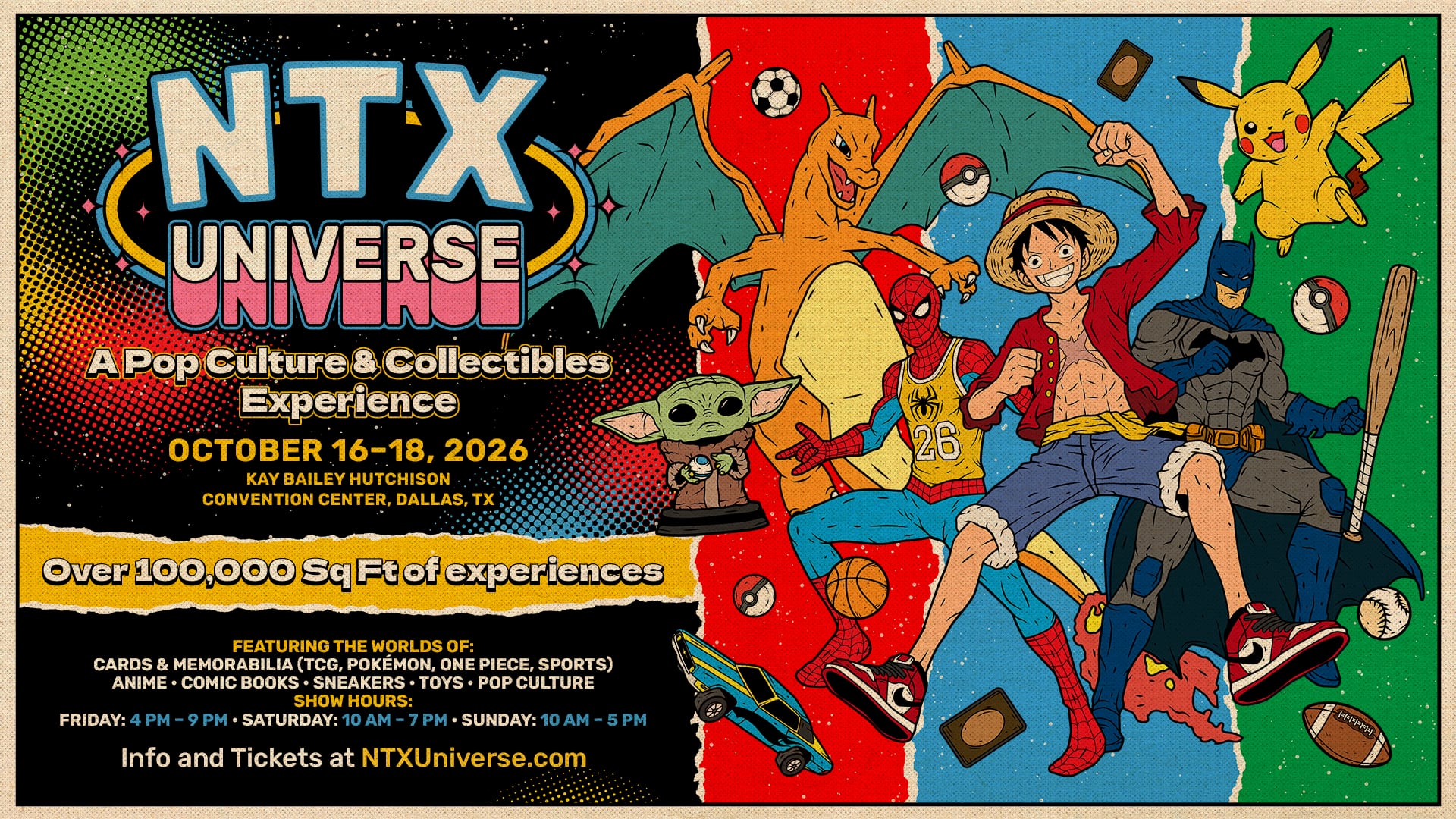 NTX Universe 2026 - Vendor Tables, Booths, and Sponsorships