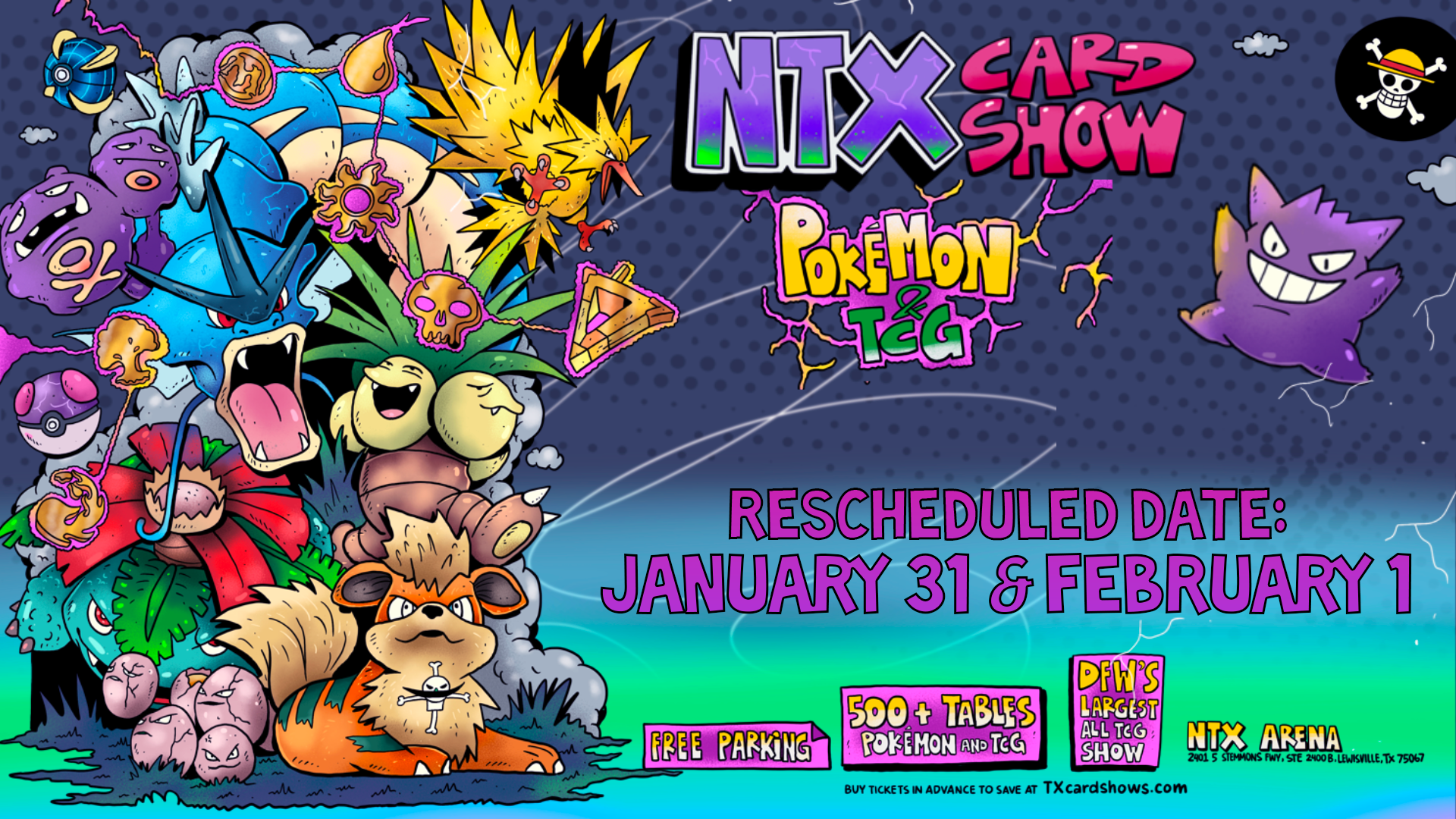 NTX Pokemon & TCG Card Show - January 31 & February 1, 2026