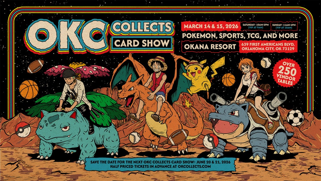 OKC Collects Card Show - Pokemon, One Piece, Sports, TCG, and more - March 2026